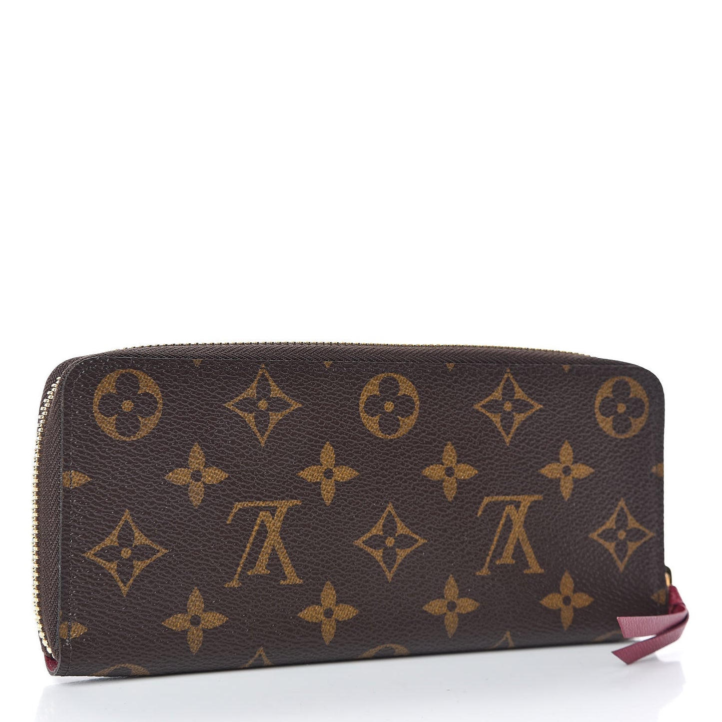Monogram Clemence Wallet Fuchsia