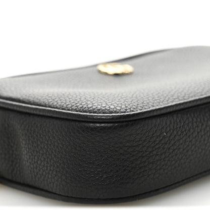 Gucci Dollar Calfskin Super Mini GG Marmont Chain Shoulder Bag Black 9 of 11