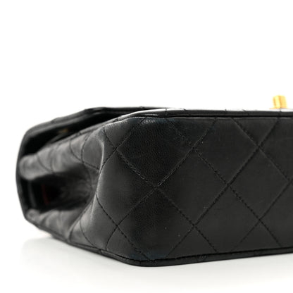 Chanel Lambskin Quilted Small Double Flap Black 9 of 14