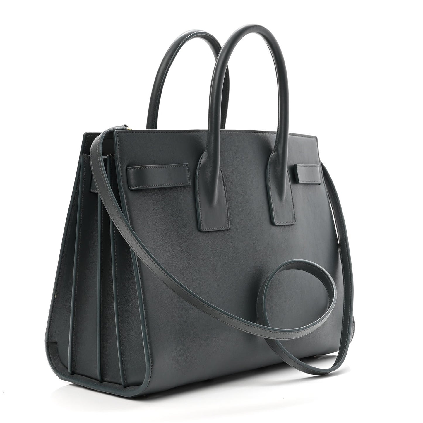 Calfskin Small Classic Sac De Jour Petrol