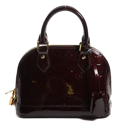 Louis Vuitton Vernis Alma BB Amarante 1 of 7