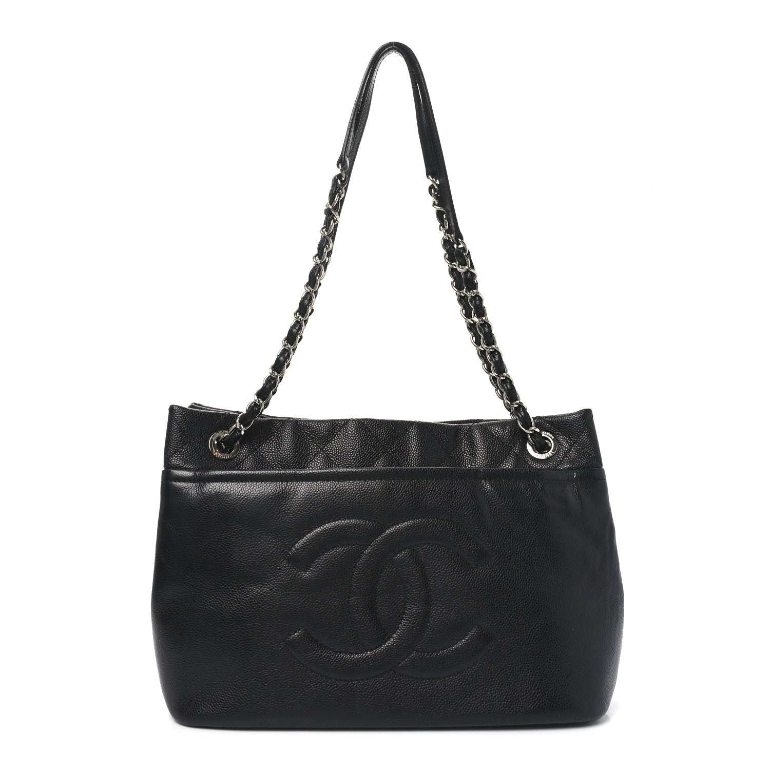 Chanel Caviar Timeless CC Soft Tote Black 1 of 10