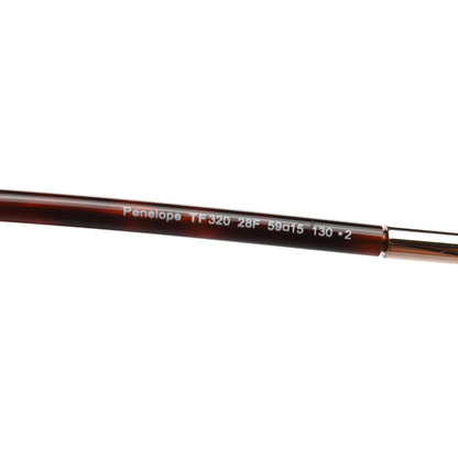 Tom Ford Penelope Vintage Round Sunglasses TF320 Brown 6 of 7