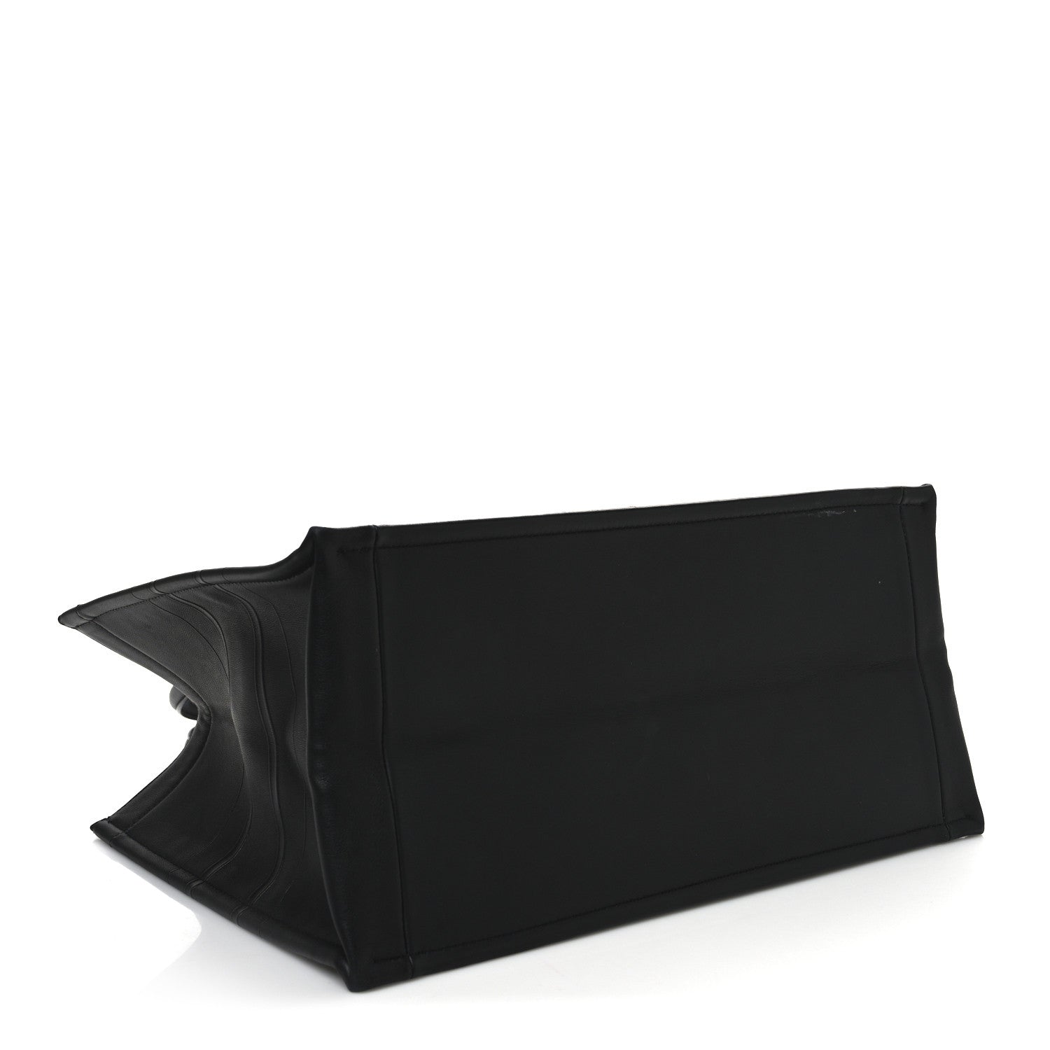 Christian Dior Calfskin Embossed Medium Book Tote Black 4 of 14