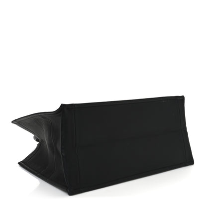 Christian Dior Calfskin Embossed Medium Book Tote Black 4 of 14