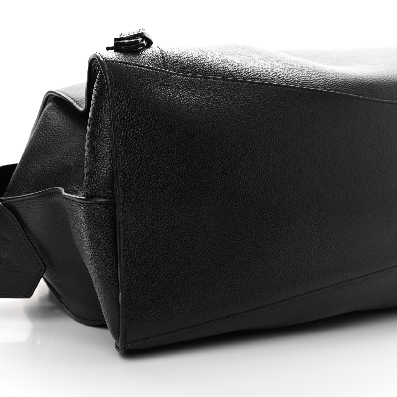 Balenciaga Grained Calfskin Neo Classic Black Hardware Large Top Handle Bag Black 9 of 12