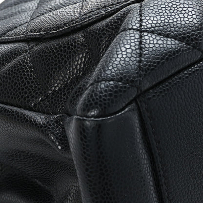 Chanel Caviar Quilted Grand Shopping Tote GST Black 11 of 12