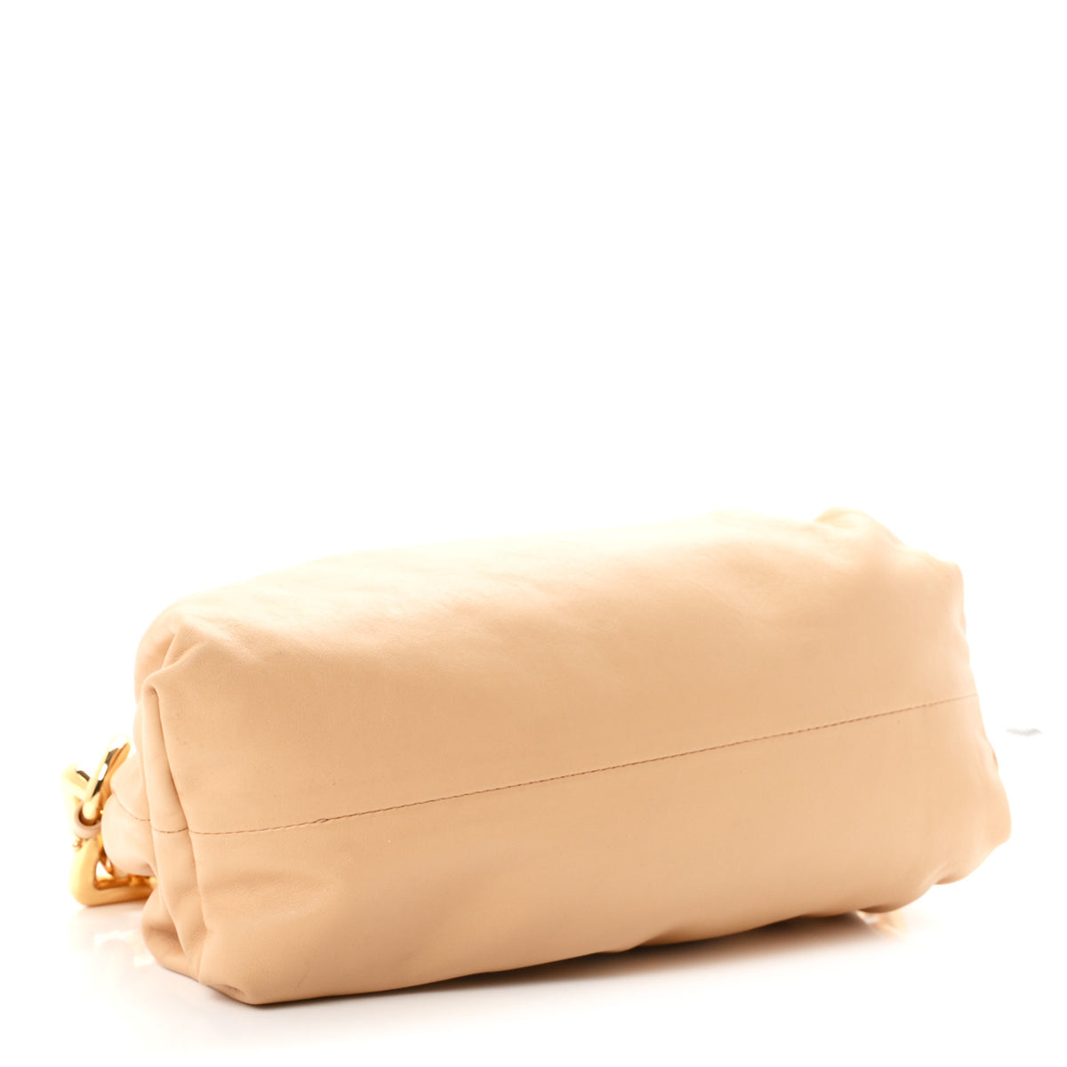 Bottega Veneta Calfskin The Pouch Chain Almond 4 of 10