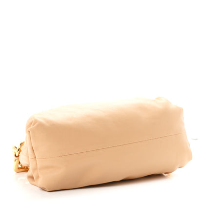 Bottega Veneta Calfskin The Pouch Chain Almond 4 of 10