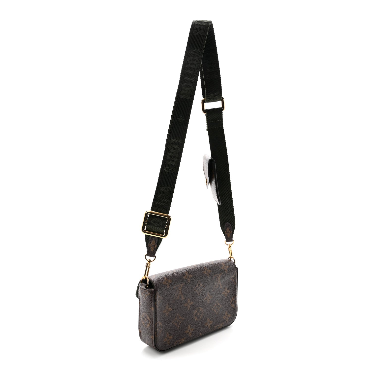 Louis Vuitton Monogram Felicie Strap & Go Kaki 3 of 9
