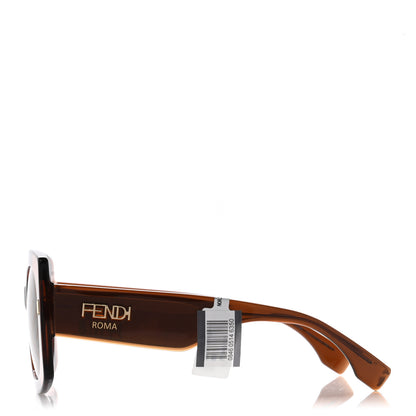 Fendi Acetate FF Sunglasses FF 0436/G/S Brown 2 of 7