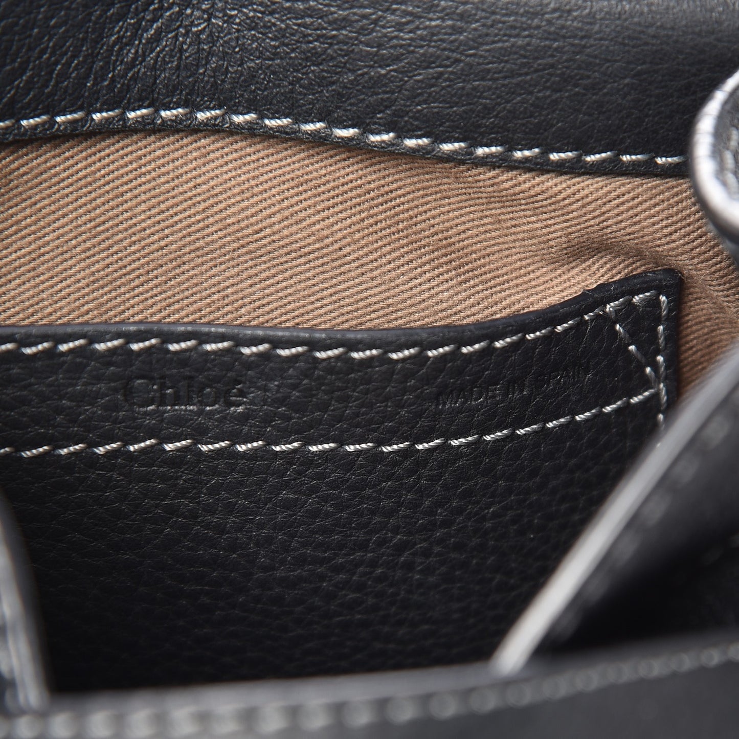 Calfskin Mini Marcie Round Crossbody Bag Black