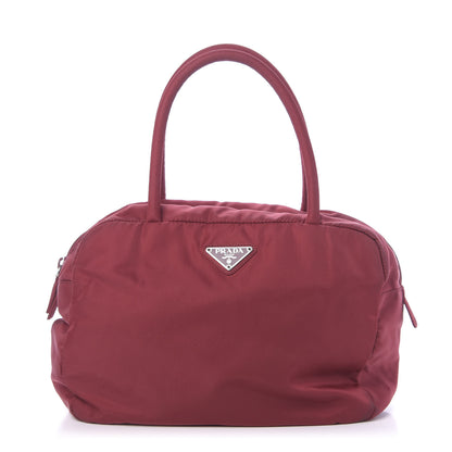 Prada Tessuto Nylon Bowler Fuoco 1 of 12