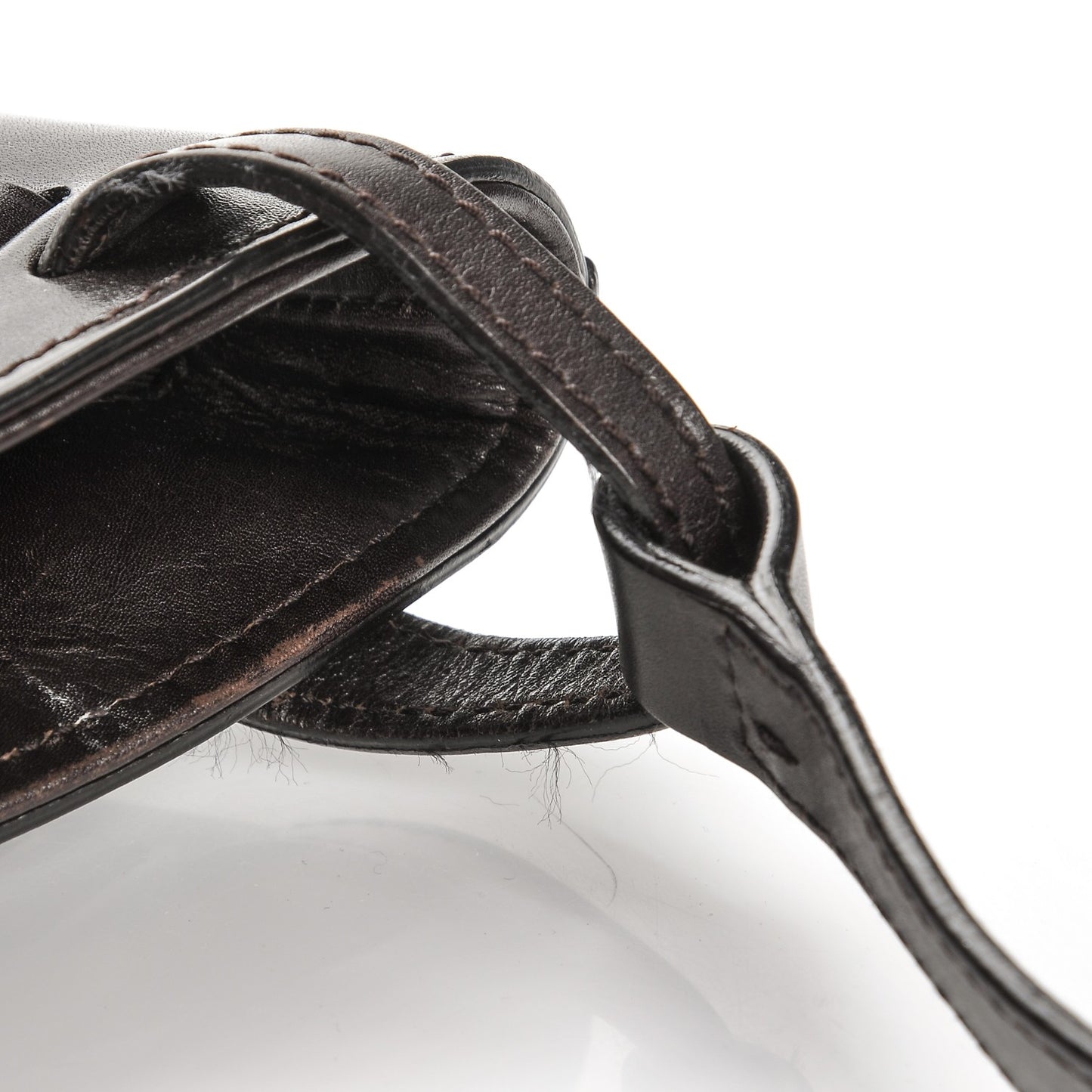 Monogram Half Moon Hobo Dark Brown