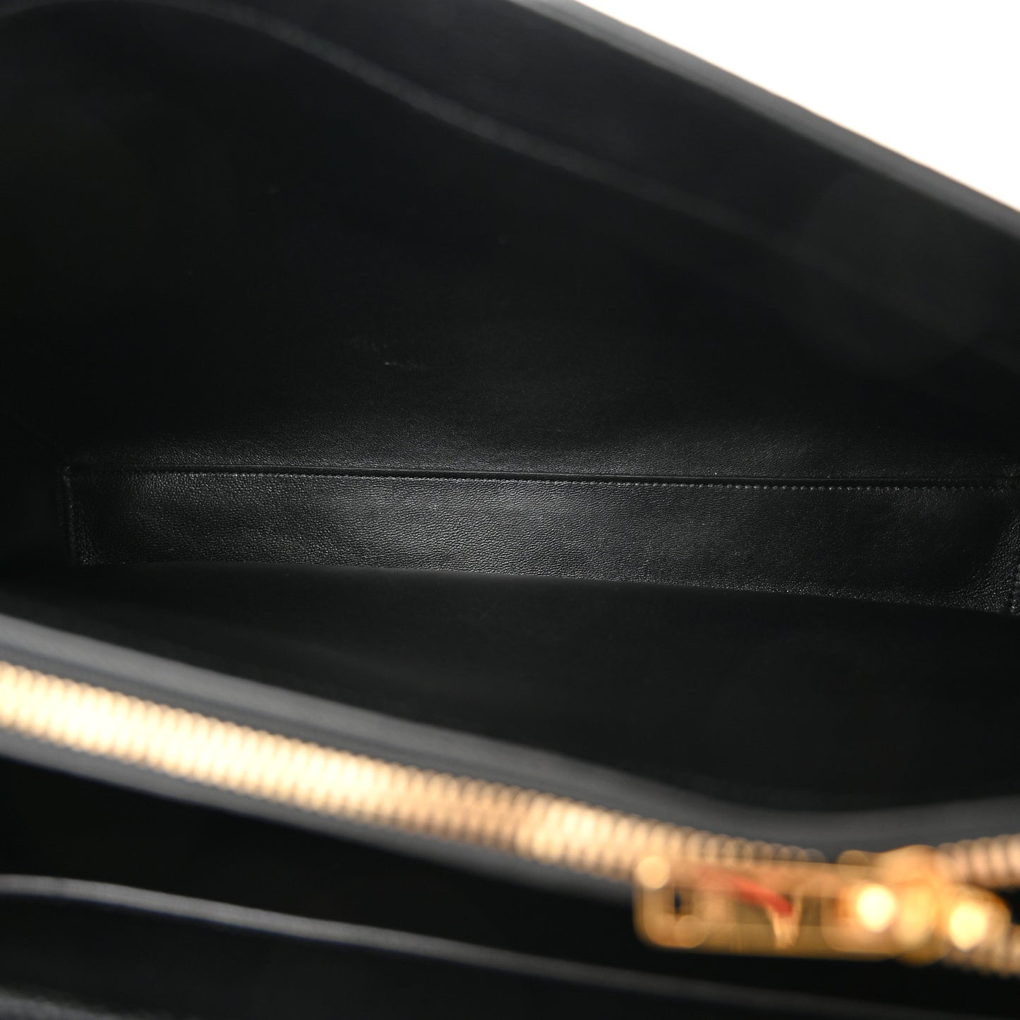 Grained Calfskin Classique 16 Top Handle Bag Black