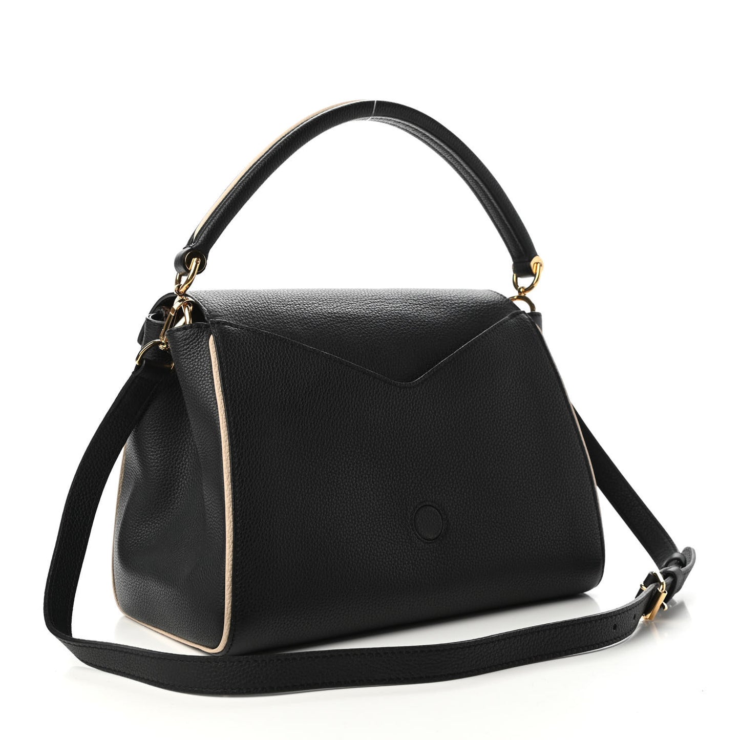 Monogram Double V Black