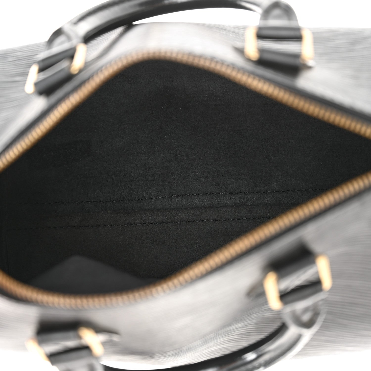 Louis Vuitton Epi Speedy 25 Black 5 of 16