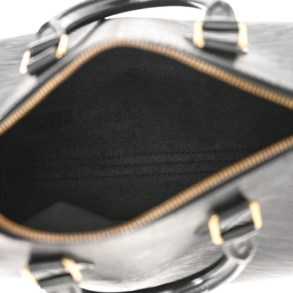 Louis Vuitton Epi Speedy 25 Black 5 of 16