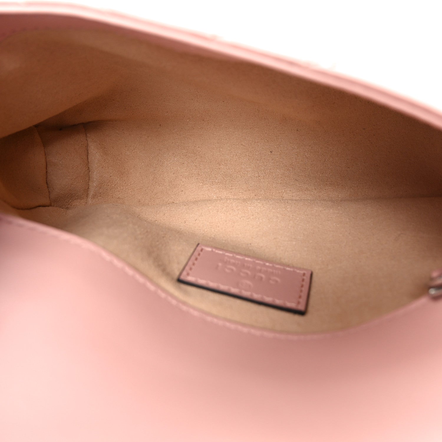 Gucci Calfskin Matelasse Monochrome GG Marmont Chain Belt Bag Perfect Pink 5 of 11