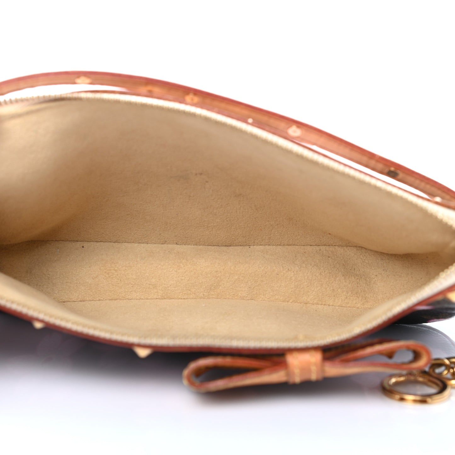 Monogram Cherry Blossom Pochette Accessories Brown