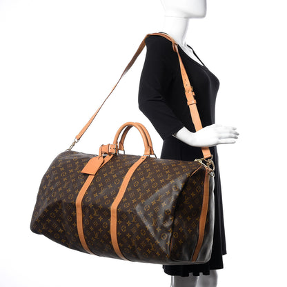 Louis Vuitton Monogram Keepall Bandouliere 60 2 of 10