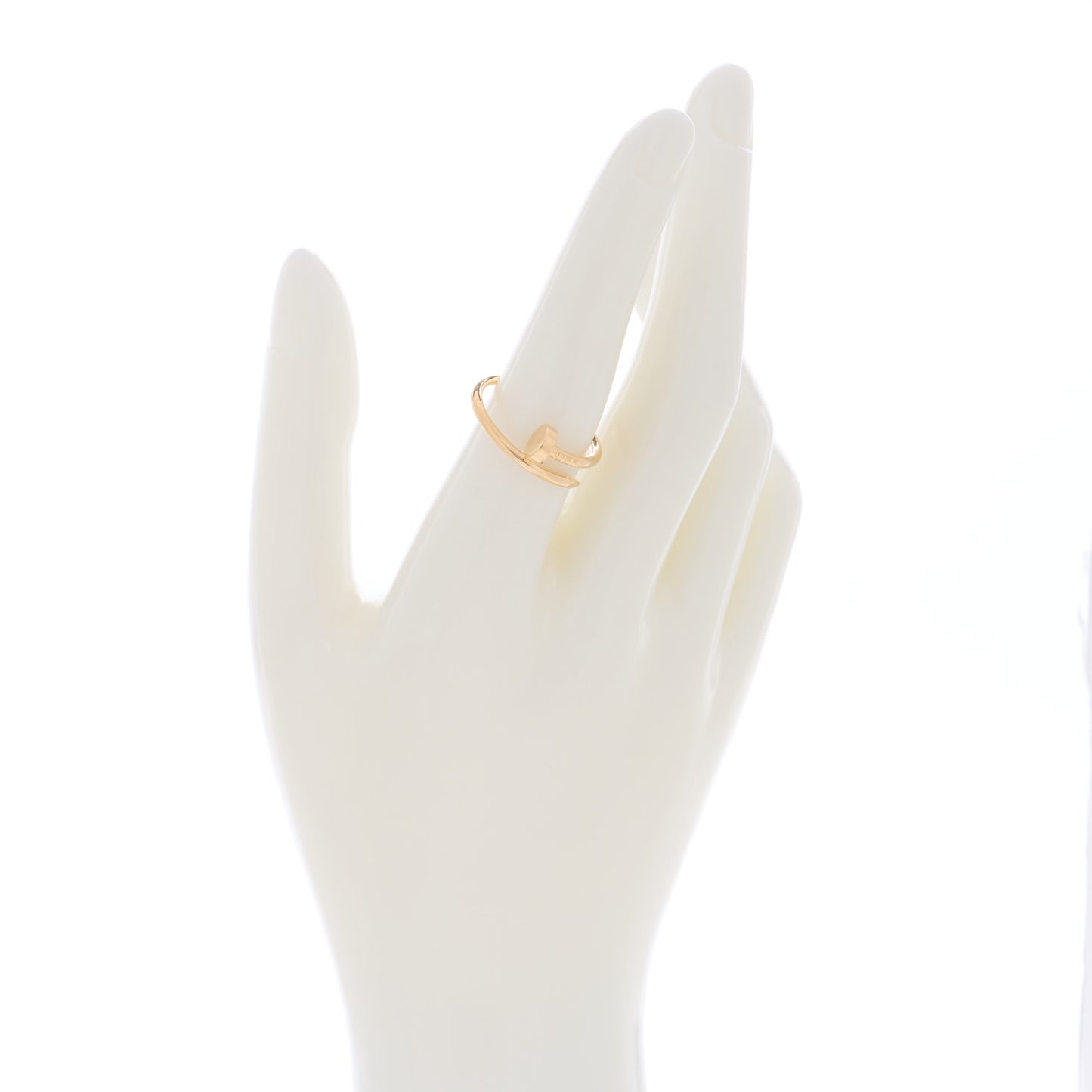 18K Yellow Gold Small Juste Un Clou Ring 55 7.25