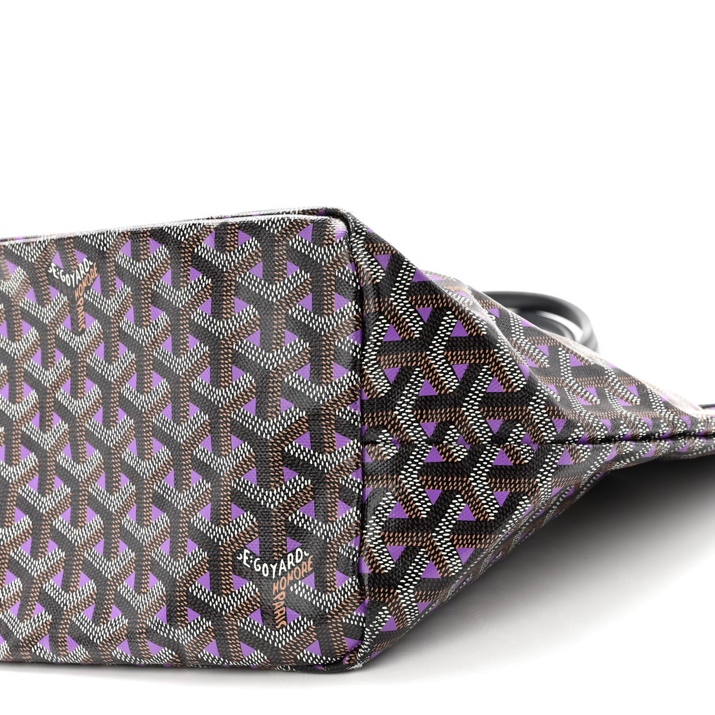 Goyardine Saint Louis Claire Voie PM Black Violet