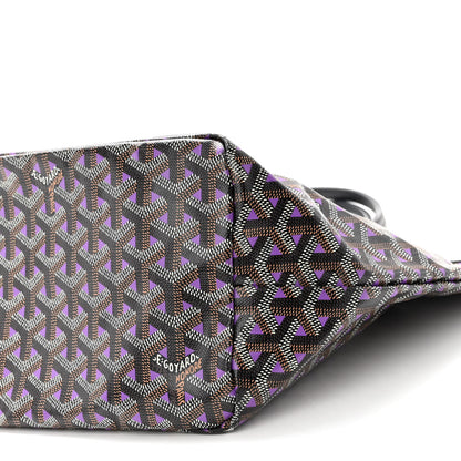 Goyard Goyardine Saint Louis Claire Voie PM Black Violet 10 of 10