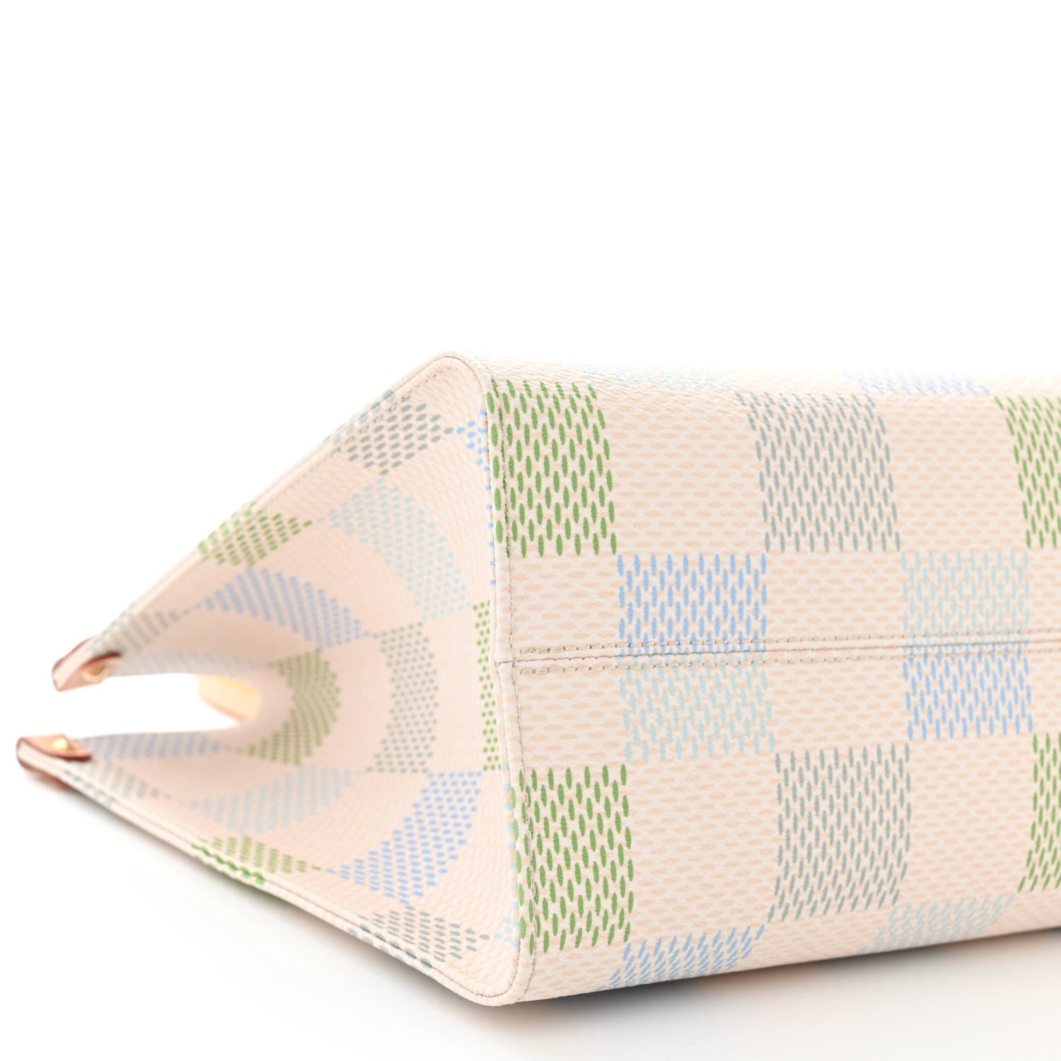 Louis Vuitton Damier Giant Onthego MM Pistachio 8 of 9