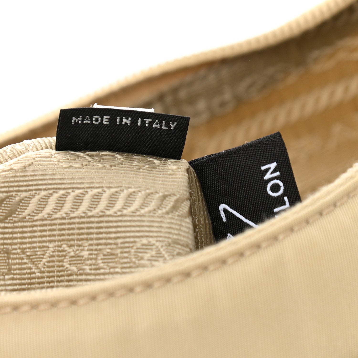 Prada Re-Nylon Saffiano Mini Re-Edition 2000 Bag Deserto 6 of 9