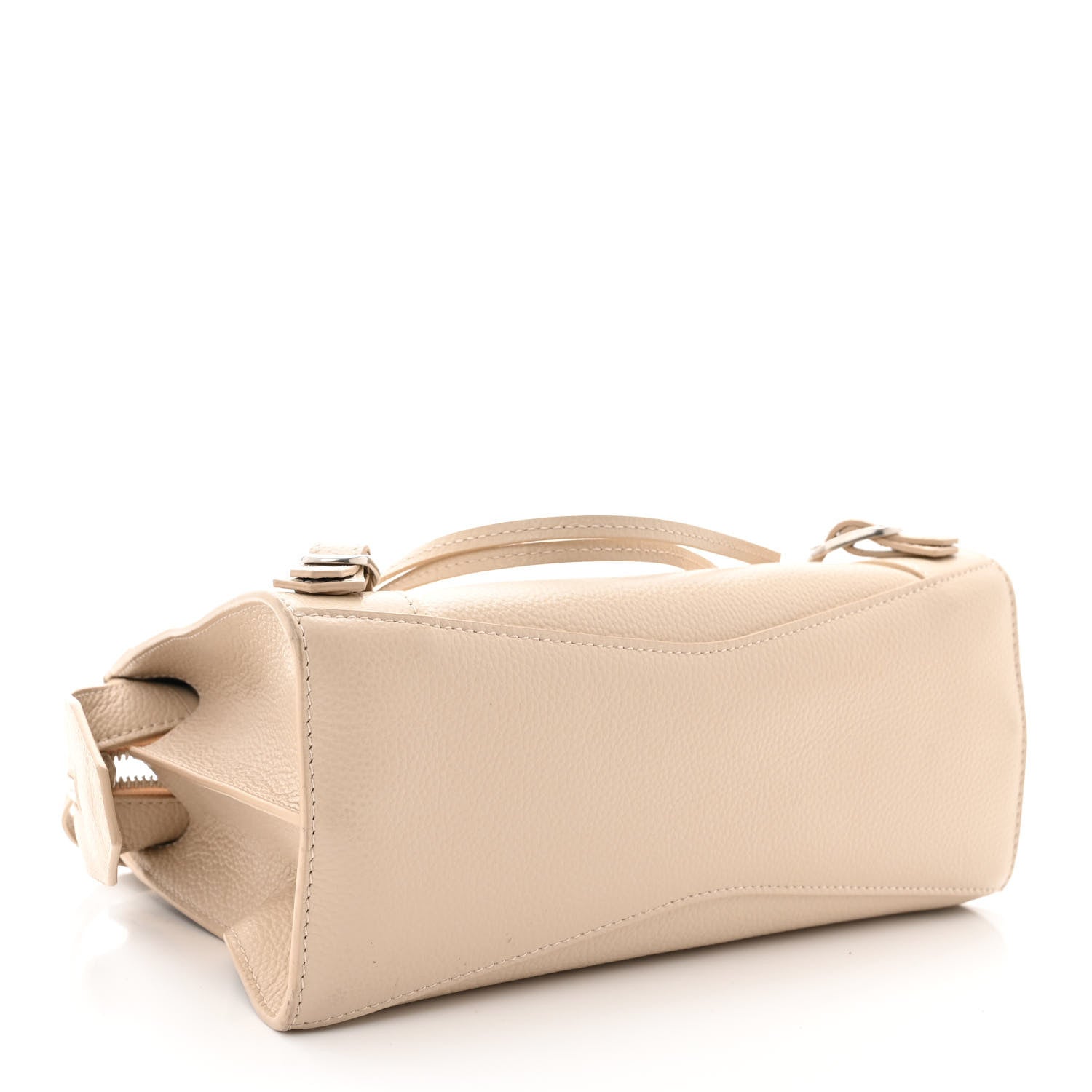 Balenciaga Grained Calfskin Silver Hardware XS Neo Classic City Cream 4 of 11