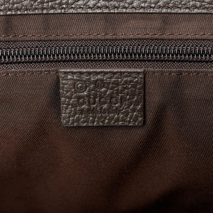 Gucci Monogram Flap Messenger Bag Beige Dark Brown 6 of 13