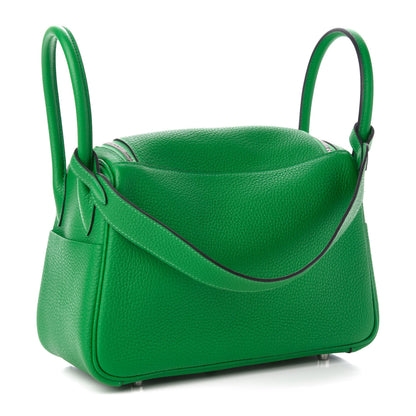 Hermes Taurillon Clemence Lindy 26 Bambou 3 of 11