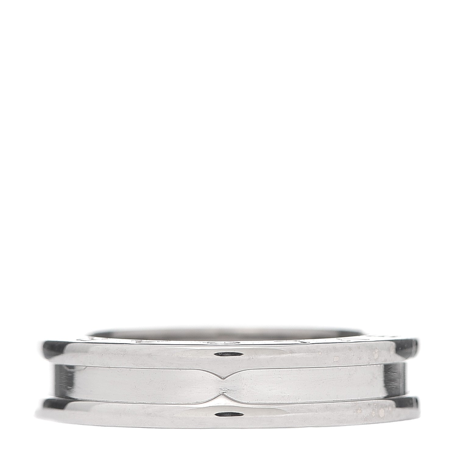 Bulgari 18K White Gold B.Zero1 One-Band Ring 52 6 3 of 6