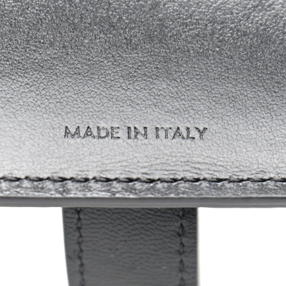 Celine Grained Calfskin Large Multifunction Strap Wallet Black 7 of 9