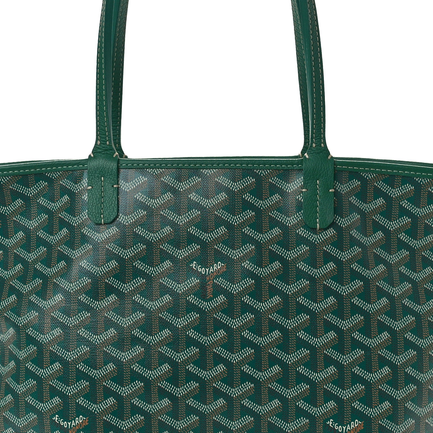 Goyard Goyardine Artois PM Green 8 of 10