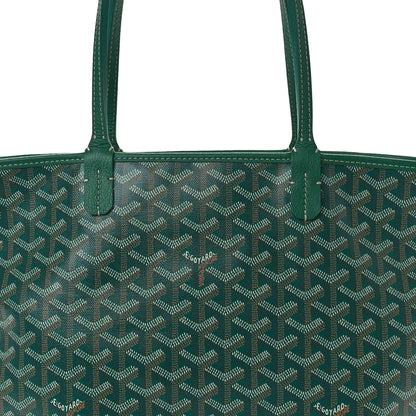 Goyard Goyardine Artois PM Green 8 of 10