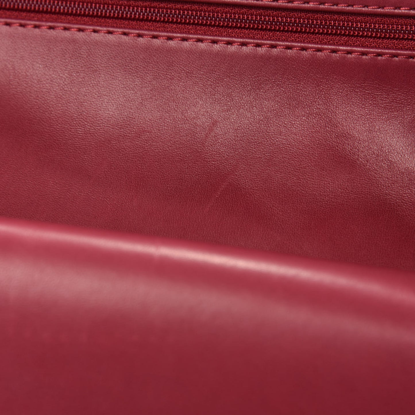 Distressed Patent Quilted 2.55 Reissue 227 Flap Red