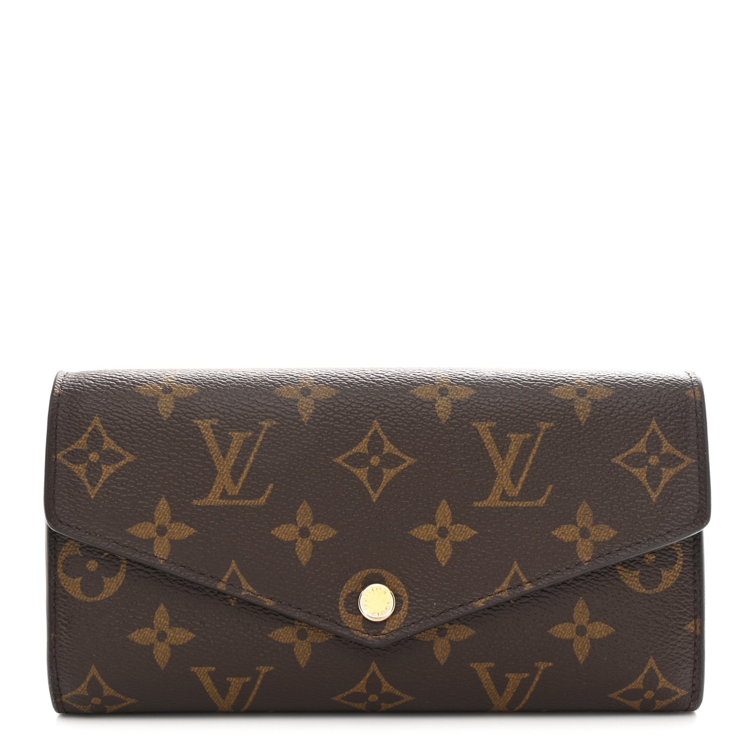 Louis Vuitton Monogram Sarah Wallet NM Coquelicot 1 of 7
