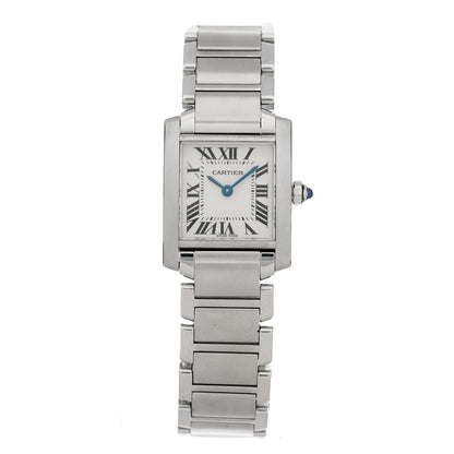 Cartier Stainless Steel 20mm Tank Francaise Quartz Watch 1 of 4