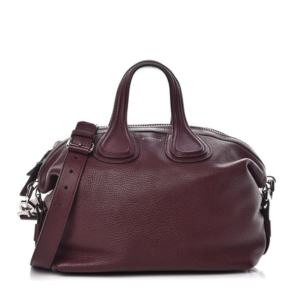 Givenchy Waxy Grained Calfskin Small Nightingale Oxblood 1 of 10