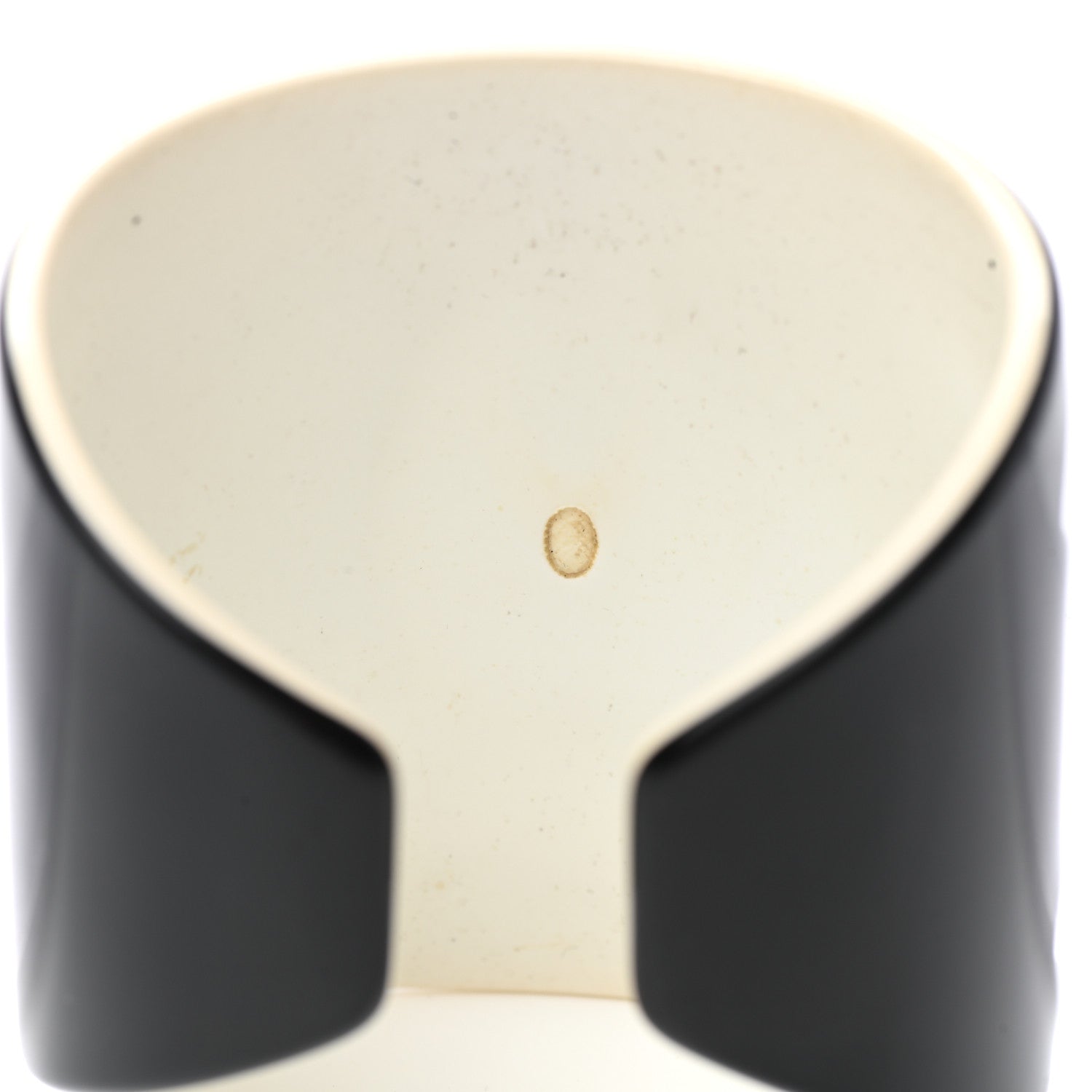 Chanel Resin CC Wide Cuff Black White 4 of 4