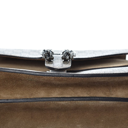 Gucci GG Supreme Monogram Medium Dionysus Shoulder Bag Taupe 9 of 13