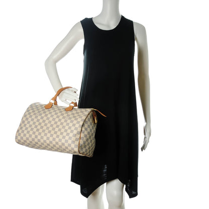 Louis Vuitton Damier Azur Speedy 35 2 of 9