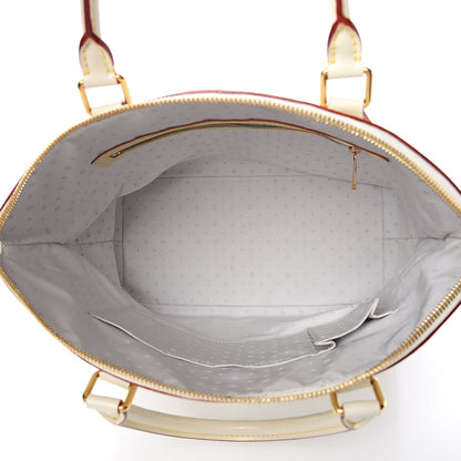 Louis Vuitton Suhali Lockit MM White 5 of 15