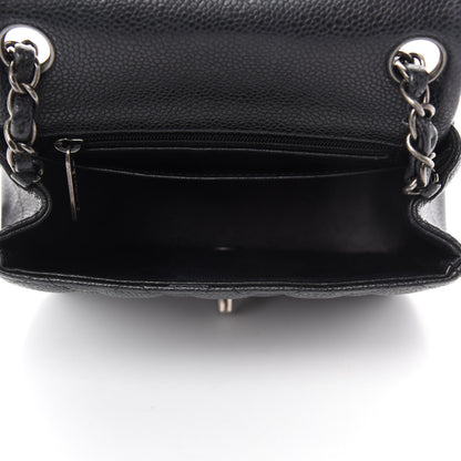 Chanel Caviar Quilted Mini Square Flap Black 5 of 11
