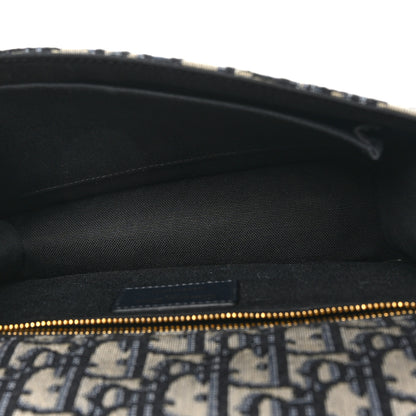 Christian Dior Oblique 30 Montaigne Flap Bag Blue 5 of 11