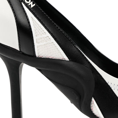 Louis Vuitton Lambskin Archlight Pumps 37 Black White 9 of 14