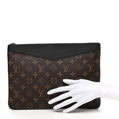 Louis Vuitton Monogram Daily Pouch Black 2 of 10