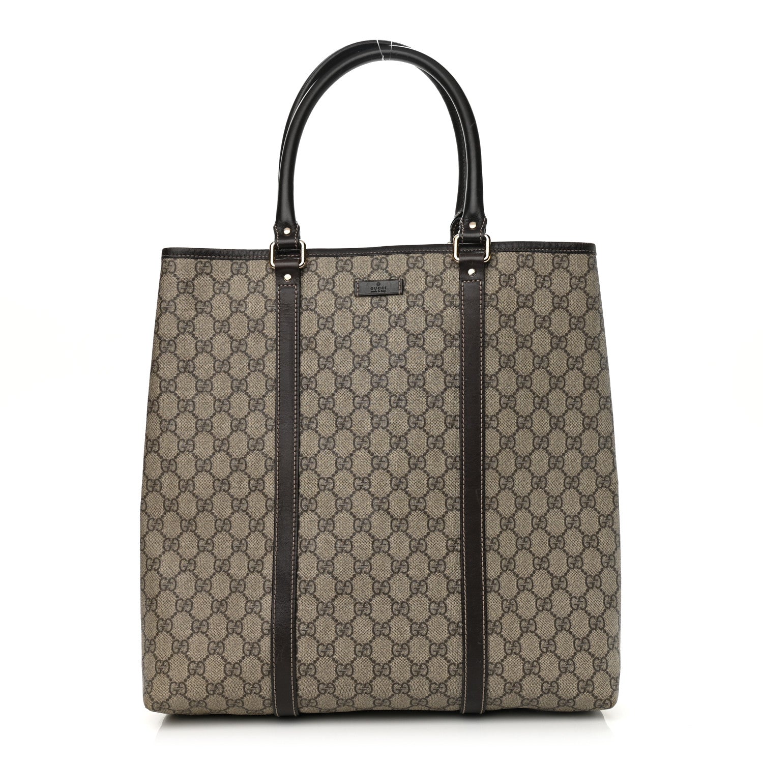 Gucci GG Plus Monogram Joy Vertical Tote Dark Brown 1 of 17